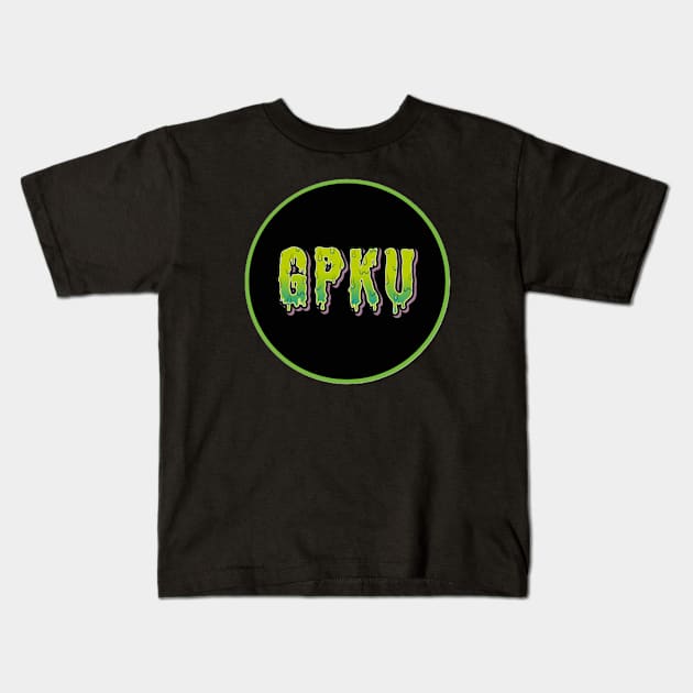 GPKU Kids T-Shirt by Garbage art by Albino Ryno